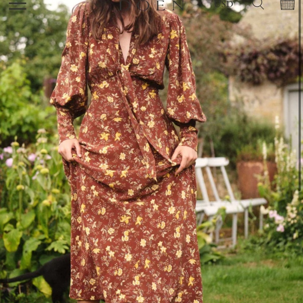 Doen Blossom Dress, size small. NWT. Never worn.